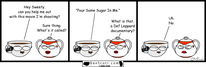 So what then, like a cooking show?  No?