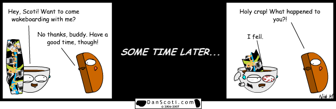 In Soviet Russia, wake board you!