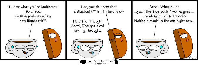 You don't want to know where he's storing the cell phone.