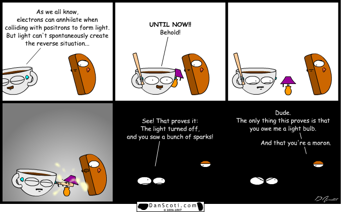 Particle physics for physicists is like sex for physicists: it's hard to figure out, and successful results are rare.