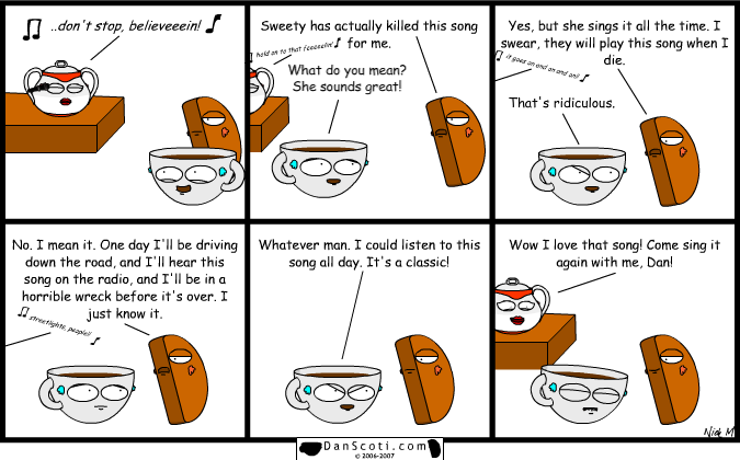 I actually said this today. I truly feel this way about this song. 