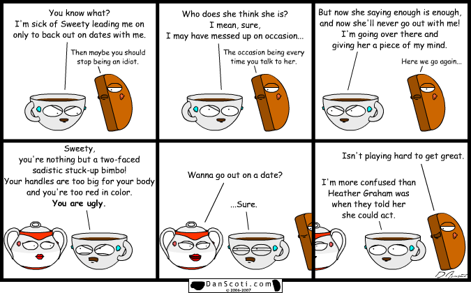 The female human species, or "women", are a carnivorous animal.  Stalking their prey by driving them completely mad, the women attack the male when their mind is weak and confused.