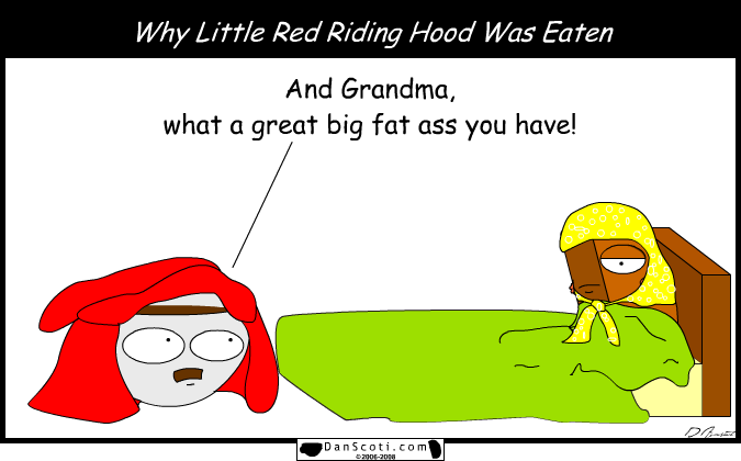 You know you need to call Jenny when you're lying in bed and someone can still see that your ass is fat.