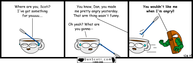 Scoti and Dr. Banner go waaaayyy back.