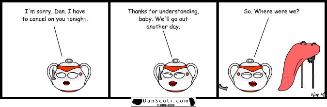 I mean, who wouldn't want a giant mechanical tongue to pleasure them? That's not creepy at all!