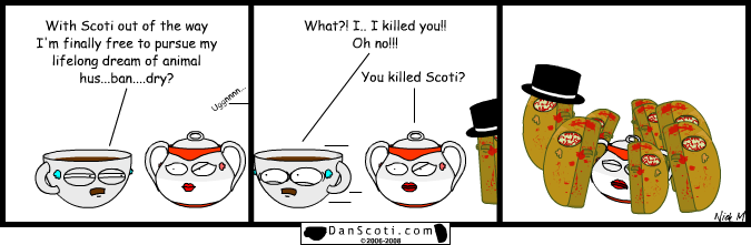 For no mere sugarbowl can resist / The evil of the thriller!